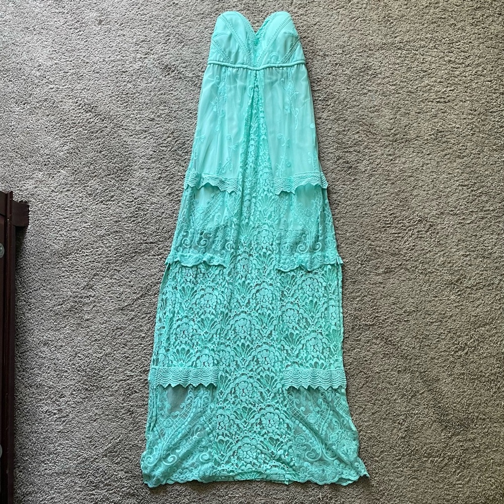 Teal Maxi Dress